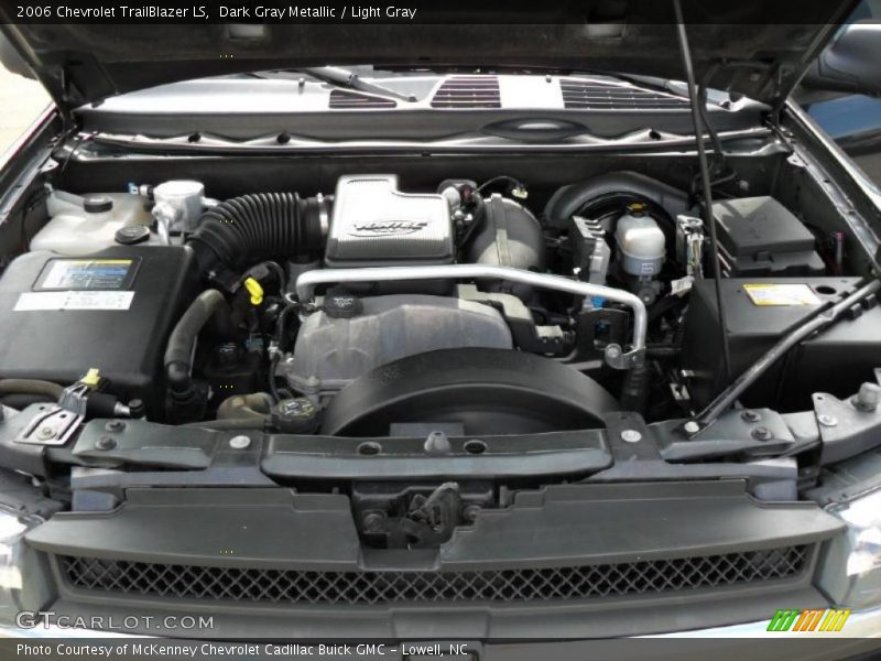 Dark Gray Metallic / Light Gray 2006 Chevrolet TrailBlazer LS