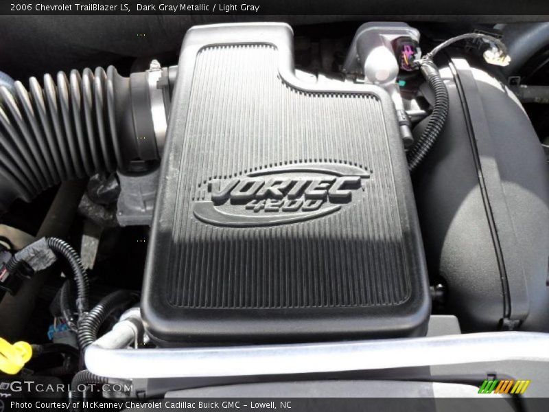 Dark Gray Metallic / Light Gray 2006 Chevrolet TrailBlazer LS