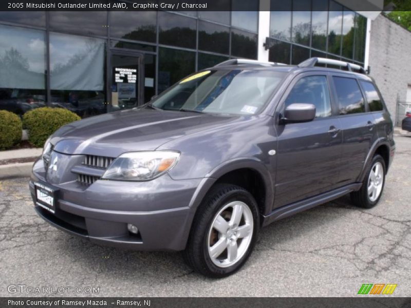 Graphite Gray / Charcoal 2005 Mitsubishi Outlander Limited AWD