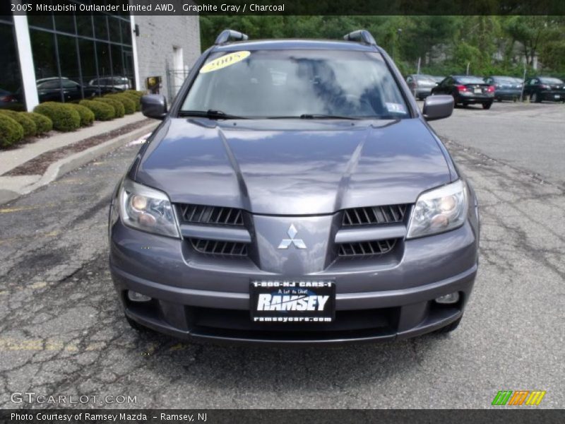 Graphite Gray / Charcoal 2005 Mitsubishi Outlander Limited AWD