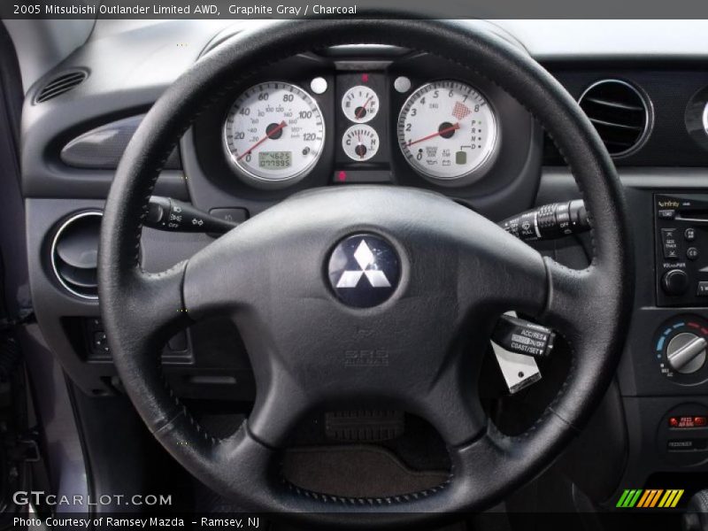 Graphite Gray / Charcoal 2005 Mitsubishi Outlander Limited AWD