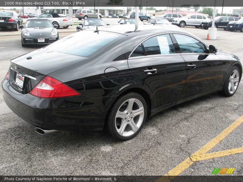 Black / Black 2006 Mercedes-Benz CLS 500