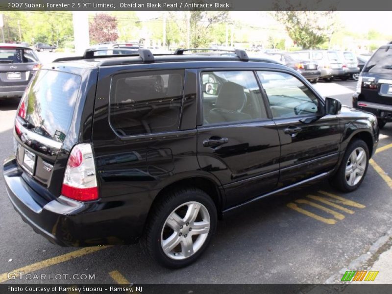 Obsidian Black Pearl / Anthracite Black 2007 Subaru Forester 2.5 XT Limited