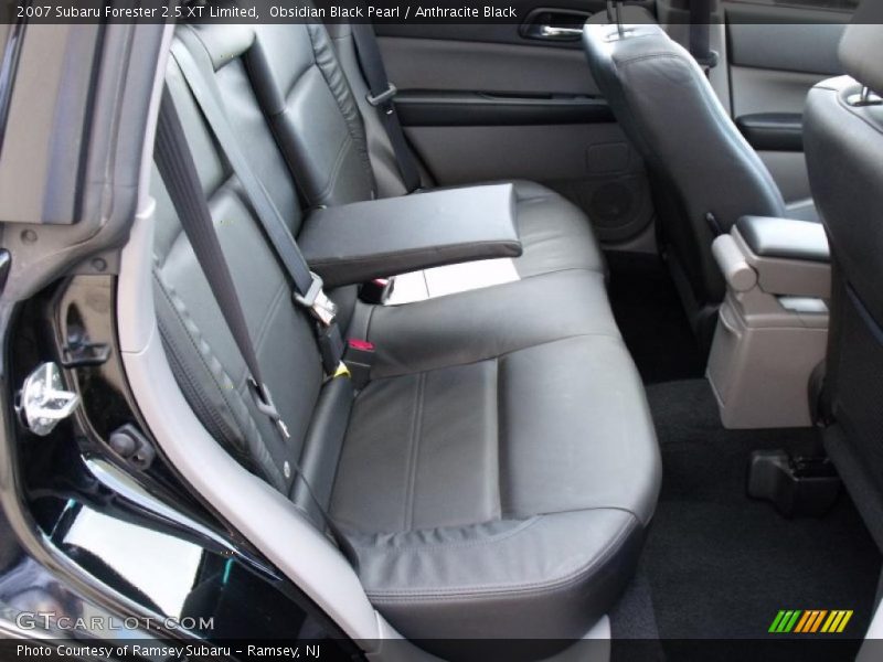 Obsidian Black Pearl / Anthracite Black 2007 Subaru Forester 2.5 XT Limited
