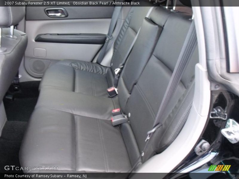 Obsidian Black Pearl / Anthracite Black 2007 Subaru Forester 2.5 XT Limited