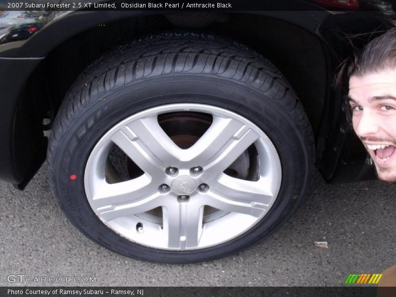 Obsidian Black Pearl / Anthracite Black 2007 Subaru Forester 2.5 XT Limited