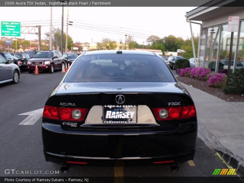 Nighthawk Black Pearl / Parchment 2006 Acura TSX Sedan