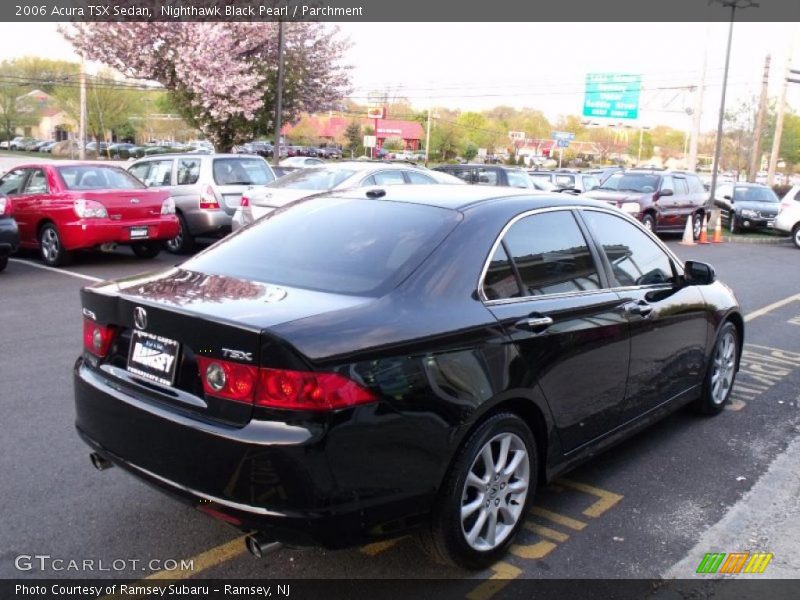 Nighthawk Black Pearl / Parchment 2006 Acura TSX Sedan
