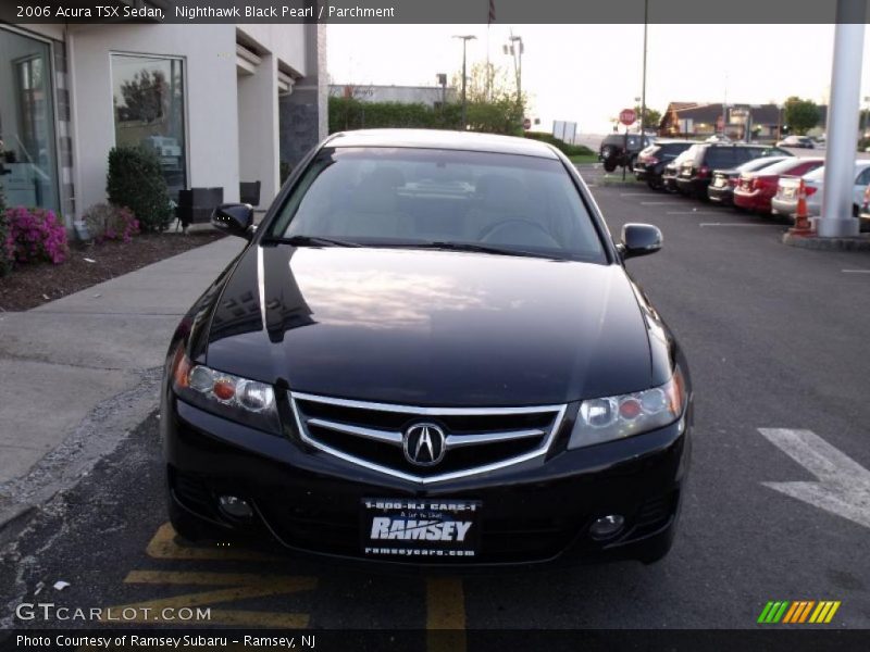 Nighthawk Black Pearl / Parchment 2006 Acura TSX Sedan