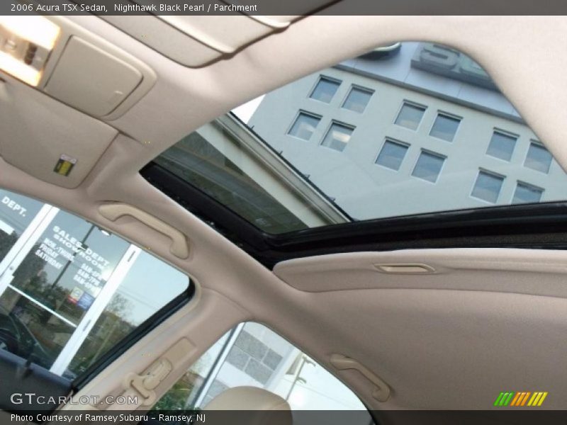 Nighthawk Black Pearl / Parchment 2006 Acura TSX Sedan