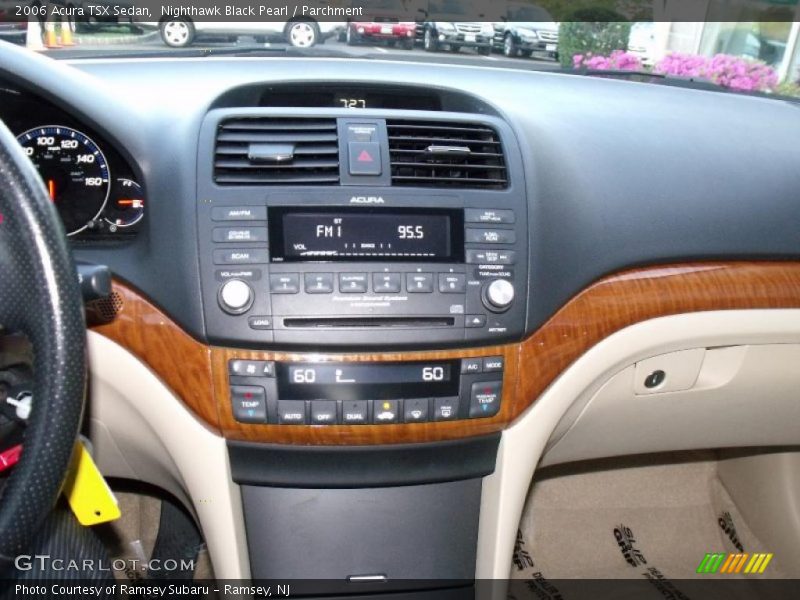Nighthawk Black Pearl / Parchment 2006 Acura TSX Sedan