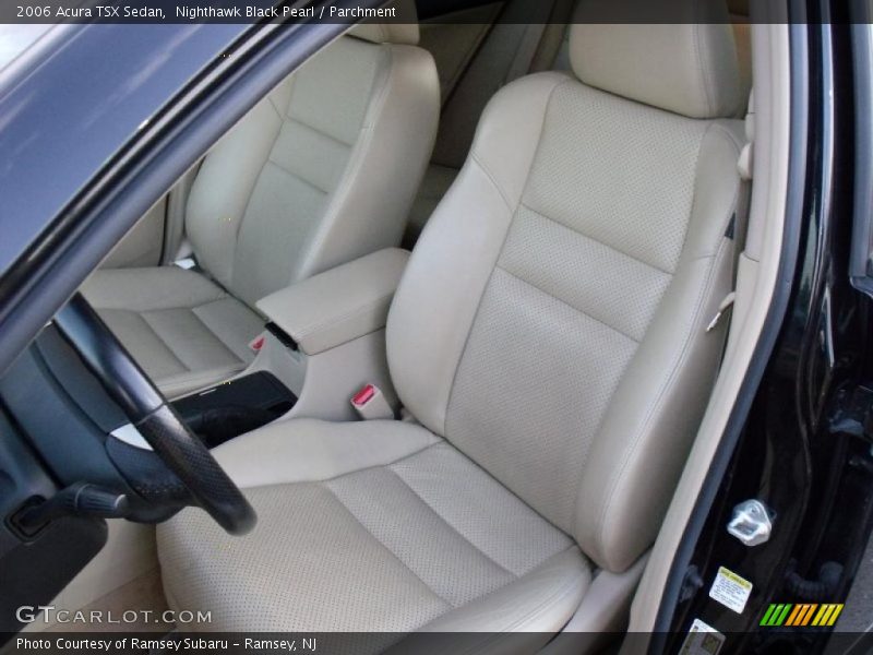 Nighthawk Black Pearl / Parchment 2006 Acura TSX Sedan