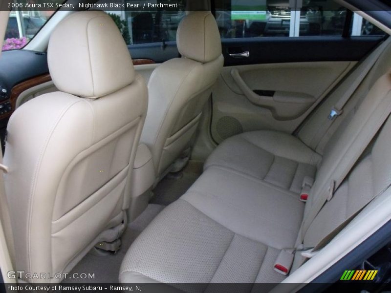 Nighthawk Black Pearl / Parchment 2006 Acura TSX Sedan