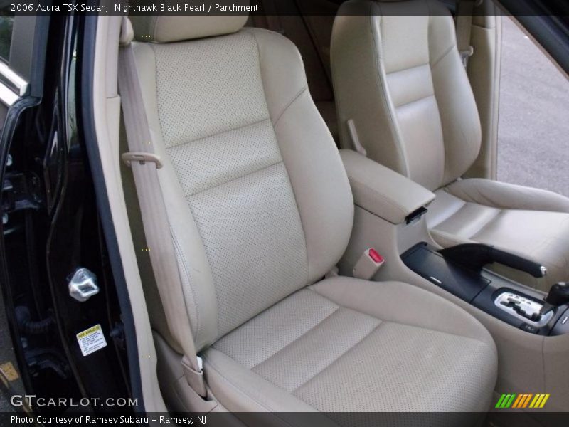 Nighthawk Black Pearl / Parchment 2006 Acura TSX Sedan