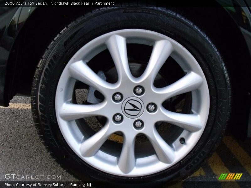 Nighthawk Black Pearl / Parchment 2006 Acura TSX Sedan
