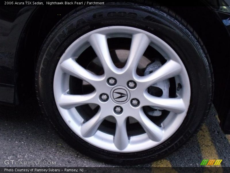 Nighthawk Black Pearl / Parchment 2006 Acura TSX Sedan
