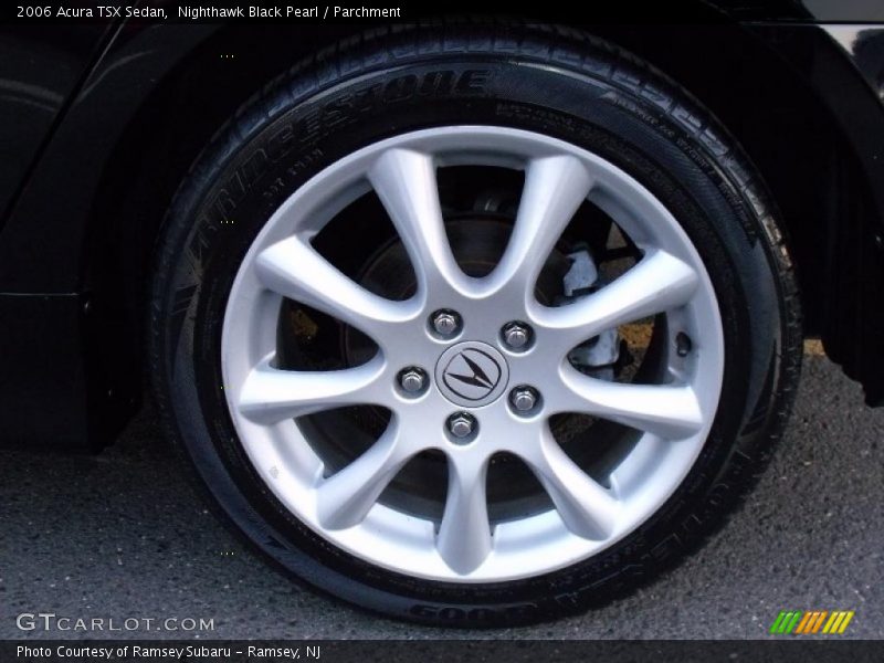 Nighthawk Black Pearl / Parchment 2006 Acura TSX Sedan