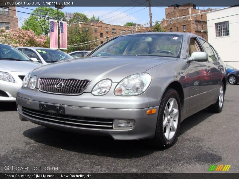 Graphite / Saddle 2003 Lexus GS 300