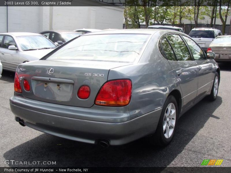 Graphite / Saddle 2003 Lexus GS 300