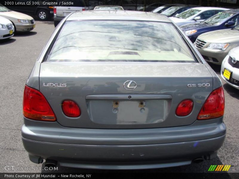 Graphite / Saddle 2003 Lexus GS 300