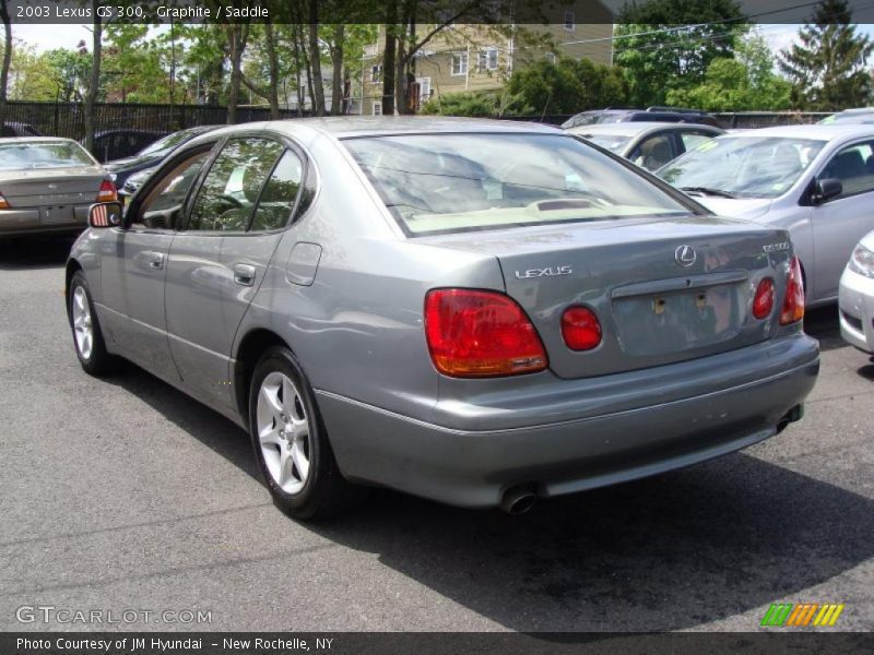 Graphite / Saddle 2003 Lexus GS 300