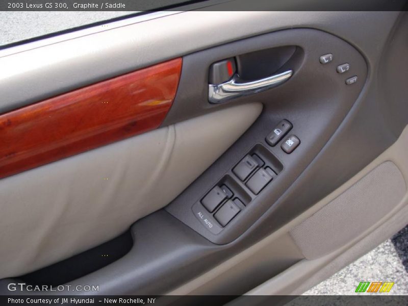 Graphite / Saddle 2003 Lexus GS 300