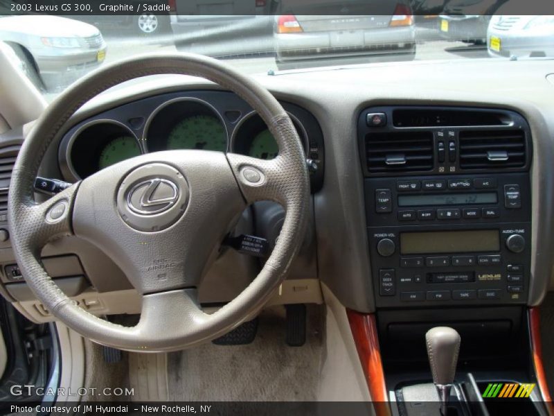 Graphite / Saddle 2003 Lexus GS 300