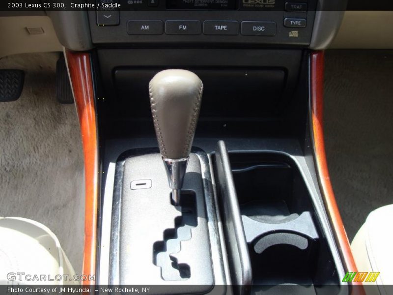 Graphite / Saddle 2003 Lexus GS 300