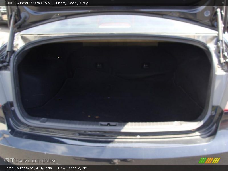 Ebony Black / Gray 2006 Hyundai Sonata GLS V6