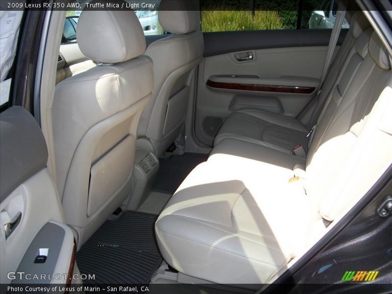 Truffle Mica / Light Gray 2009 Lexus RX 350 AWD