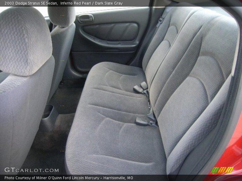 Inferno Red Pearl / Dark Slate Gray 2003 Dodge Stratus SE Sedan