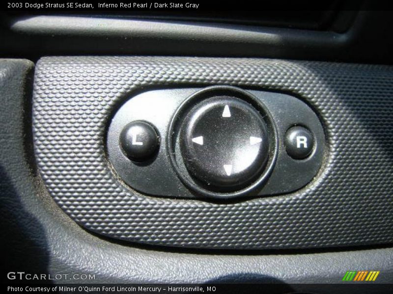 Inferno Red Pearl / Dark Slate Gray 2003 Dodge Stratus SE Sedan