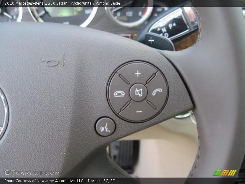 Arctic White / Almond Beige 2010 Mercedes-Benz E 350 Sedan
