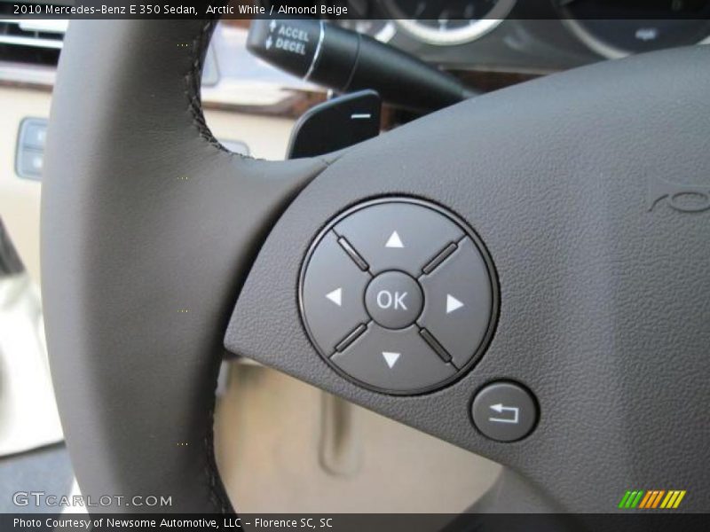 Arctic White / Almond Beige 2010 Mercedes-Benz E 350 Sedan