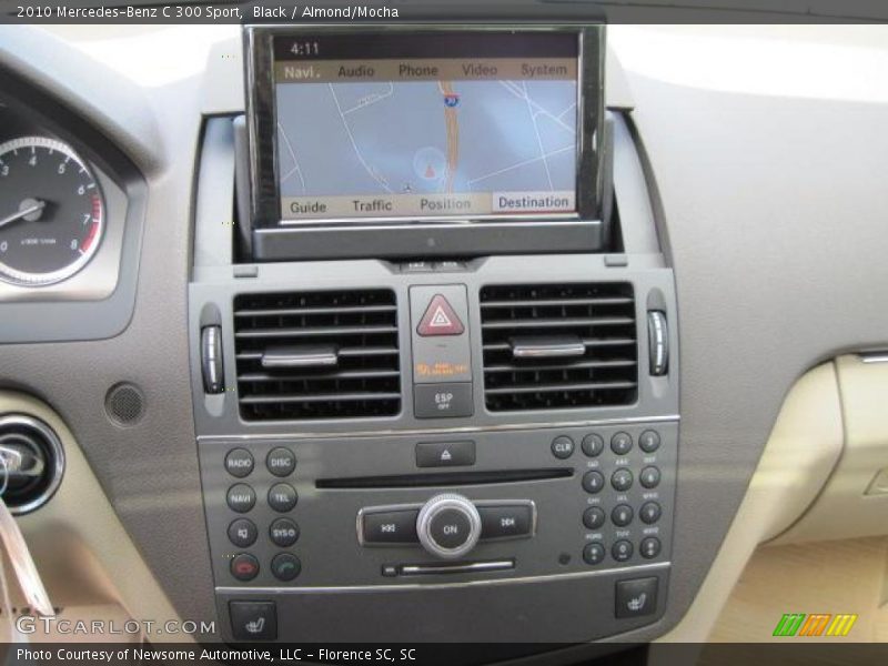 Black / Almond/Mocha 2010 Mercedes-Benz C 300 Sport