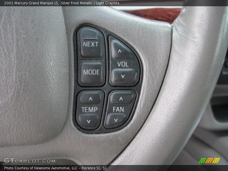Silver Frost Metallic / Light Graphite 2001 Mercury Grand Marquis LS