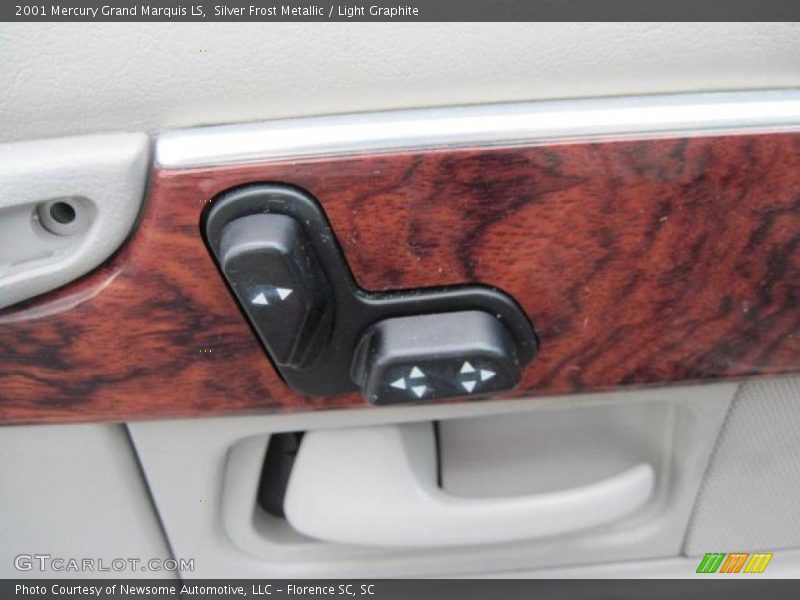 Silver Frost Metallic / Light Graphite 2001 Mercury Grand Marquis LS