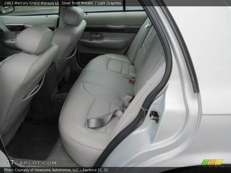 Silver Frost Metallic / Light Graphite 2001 Mercury Grand Marquis LS