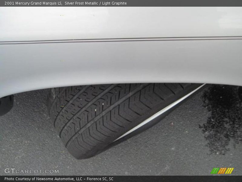 Silver Frost Metallic / Light Graphite 2001 Mercury Grand Marquis LS