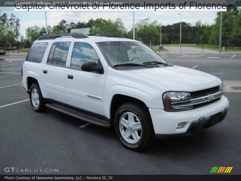 Summit White / Medium Pewter 2003 Chevrolet TrailBlazer EXT LT
