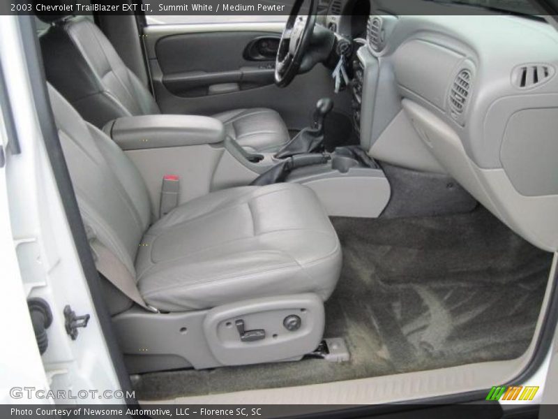Summit White / Medium Pewter 2003 Chevrolet TrailBlazer EXT LT