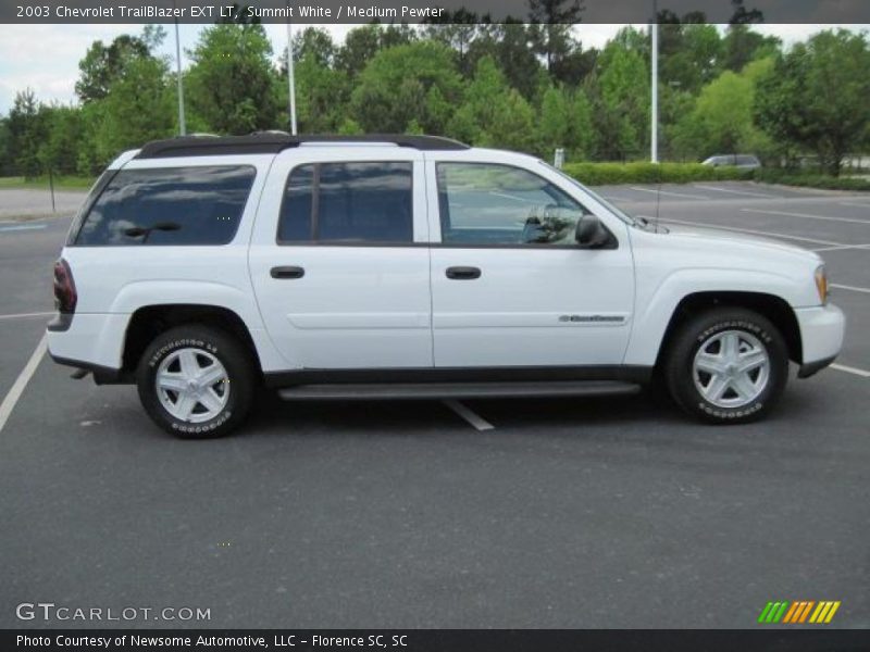 Summit White / Medium Pewter 2003 Chevrolet TrailBlazer EXT LT