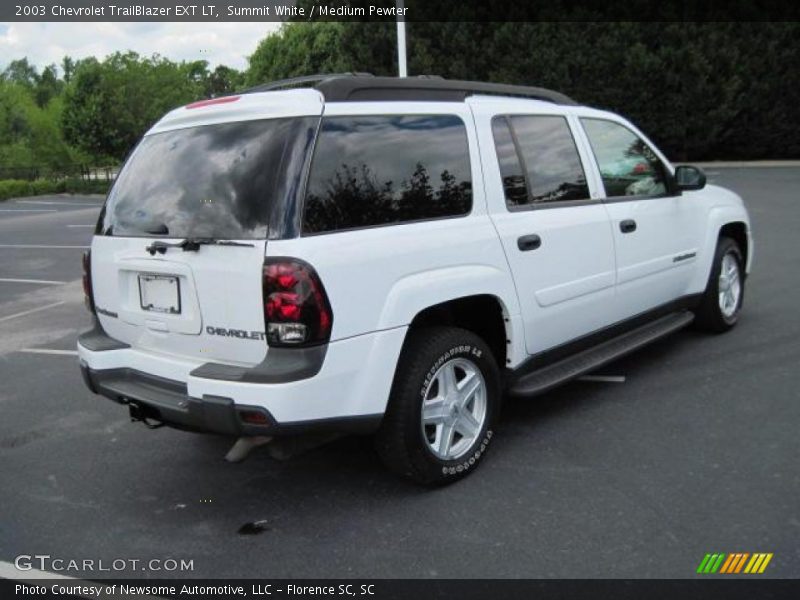 Summit White / Medium Pewter 2003 Chevrolet TrailBlazer EXT LT