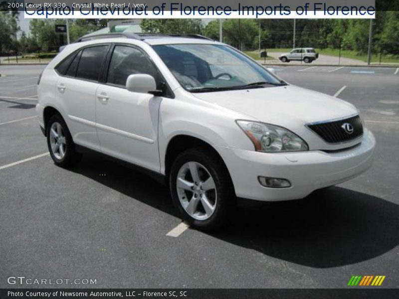 Crystal White Pearl / Ivory 2004 Lexus RX 330