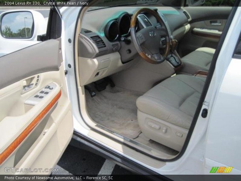 Crystal White Pearl / Ivory 2004 Lexus RX 330