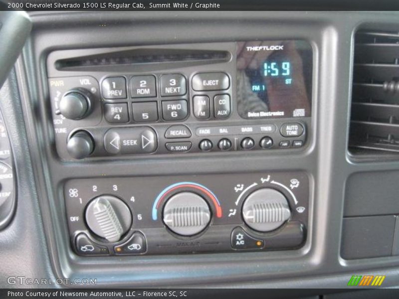 Summit White / Graphite 2000 Chevrolet Silverado 1500 LS Regular Cab