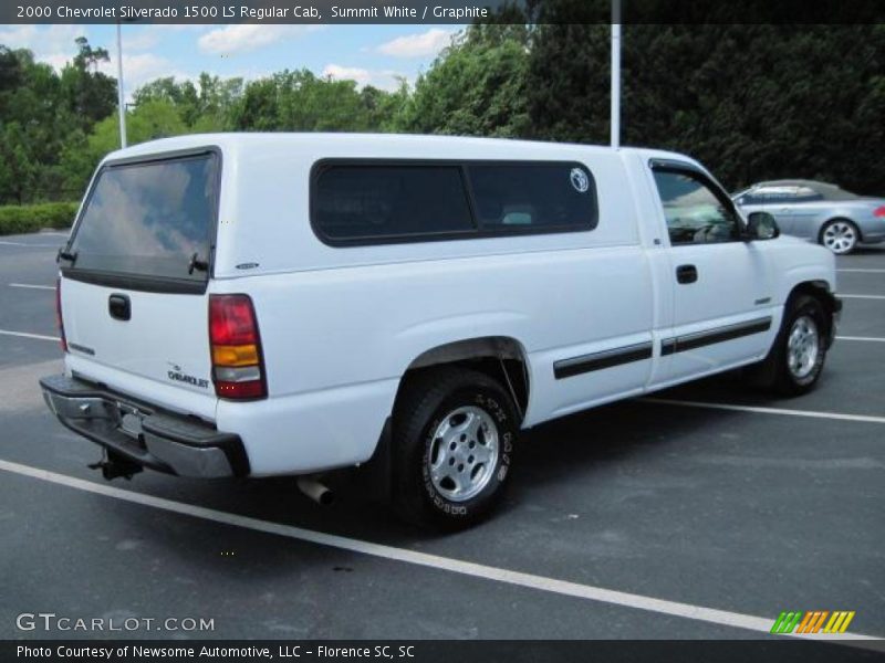 Summit White / Graphite 2000 Chevrolet Silverado 1500 LS Regular Cab