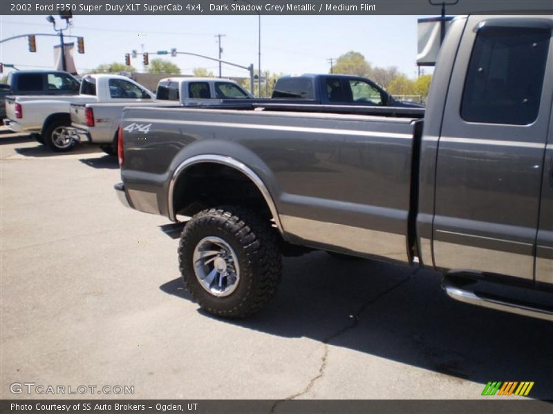 Dark Shadow Grey Metallic / Medium Flint 2002 Ford F350 Super Duty XLT SuperCab 4x4