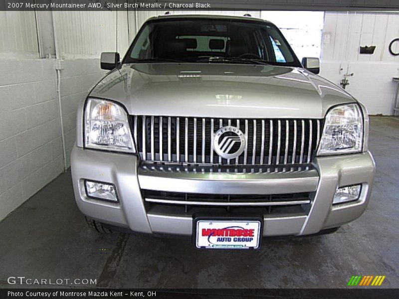 Silver Birch Metallic / Charcoal Black 2007 Mercury Mountaineer AWD