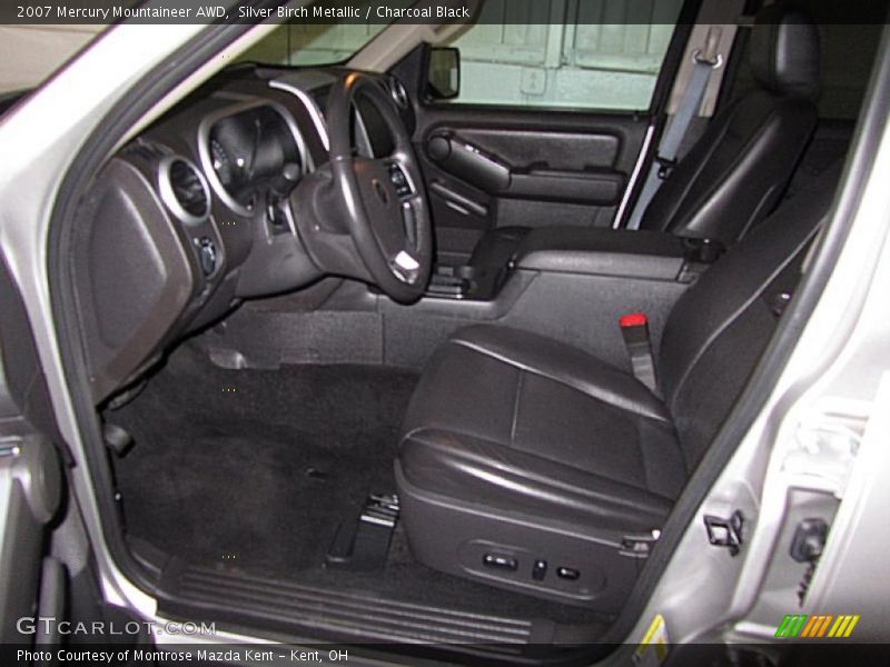 Silver Birch Metallic / Charcoal Black 2007 Mercury Mountaineer AWD